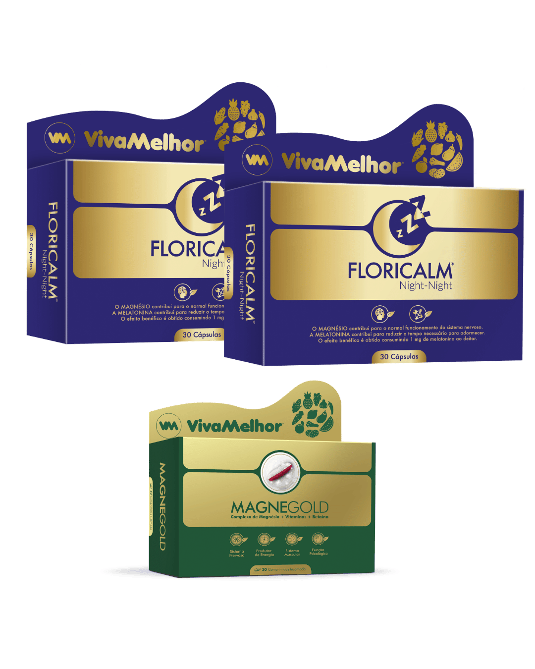 2x Floricalm Night-Night + 1 Magnegold