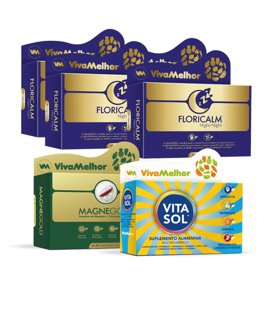 4x Floricalm Night-Night + 1 Magnegold + 1x Vitasol