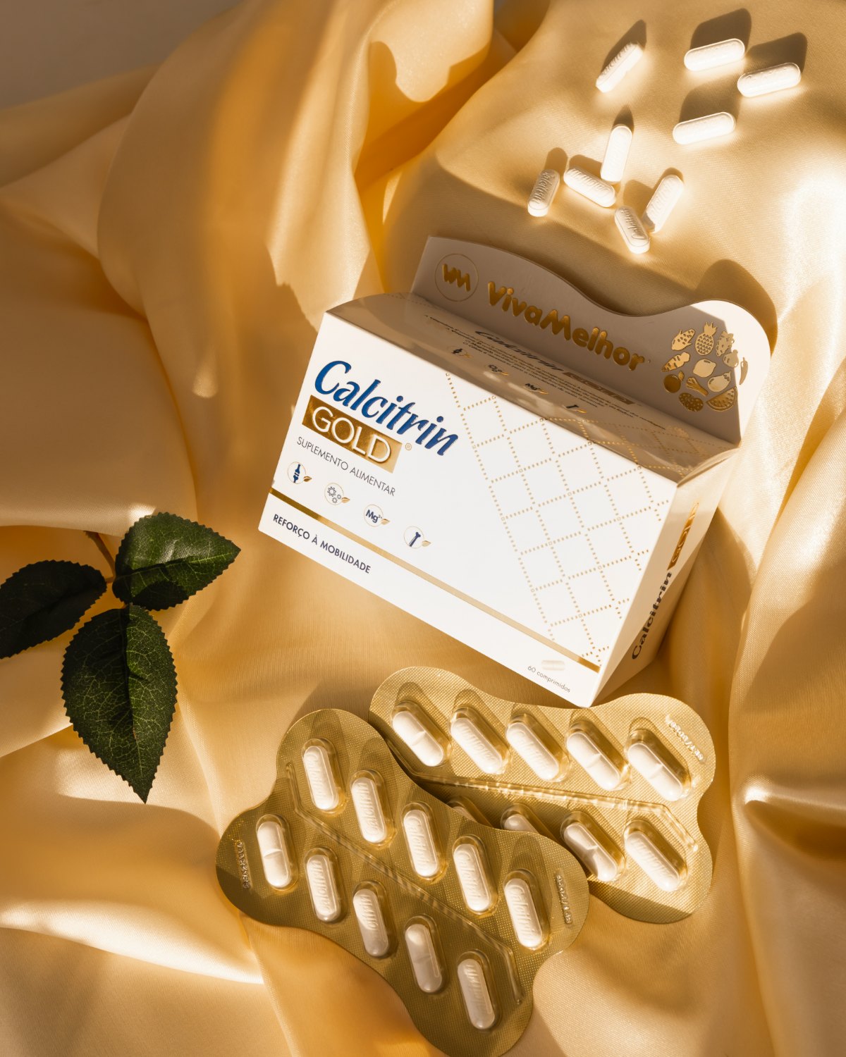 Caja y blísteres de Calcitrin Gold